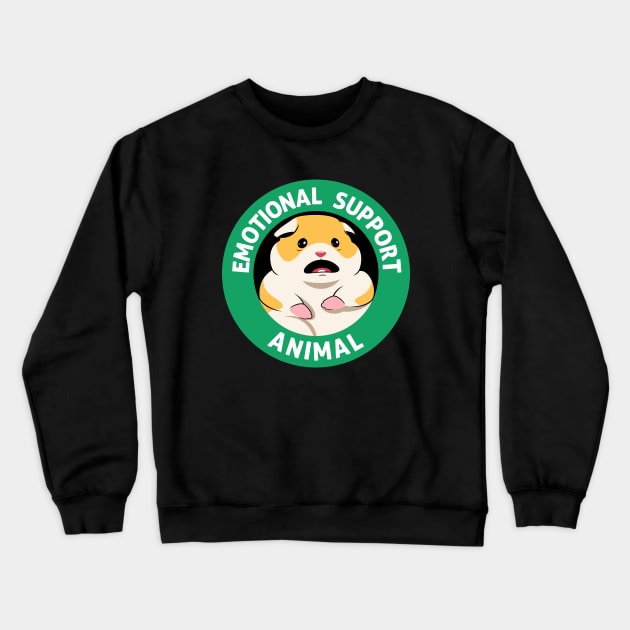 Emotional Support Animal Crewneck Sweatshirt by marieltoigo